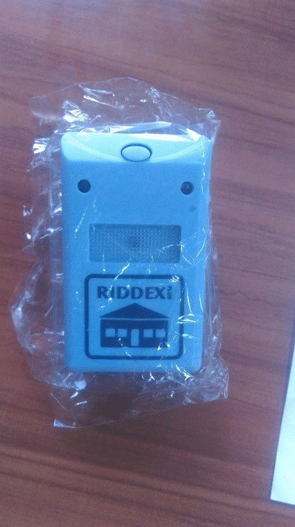 Временно спиране разпространението на продукт без СЕ маркировка „Ултразвуков уред против вредители, марка RIDDEX PLUS“