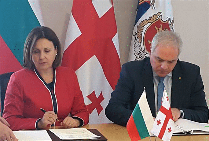Вътрешните министри на България и Грузия подписаха споразумение за сътрудничество за защита при бедствия
