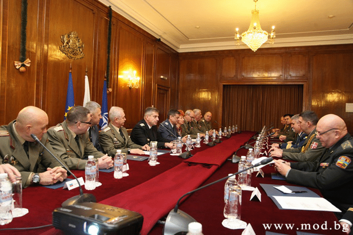 Началникът на отбраната генерал Константин Попов проведе годишна среща с Асоциацията на военните аташета