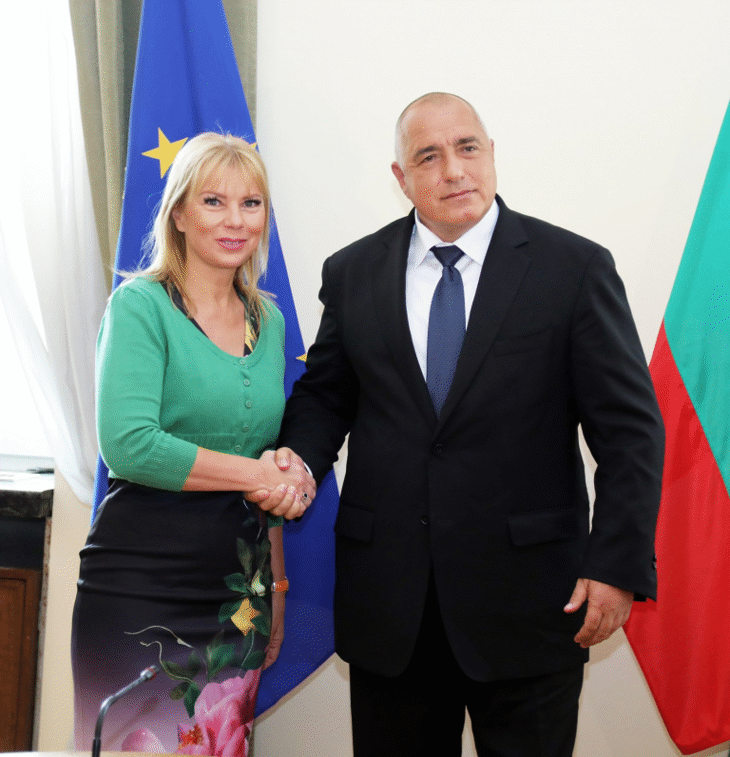 Премиерът Борисов и еврокомисарят Биенковска обсъдиха ефективното управление на икономиките и иновациите в ЕС