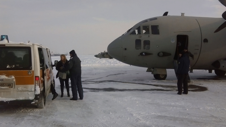 Екипаж от авиогрупа Враждебна извърши спешен полет със самолет „Спартан“ за транспортирането на пациент от Бургас до София