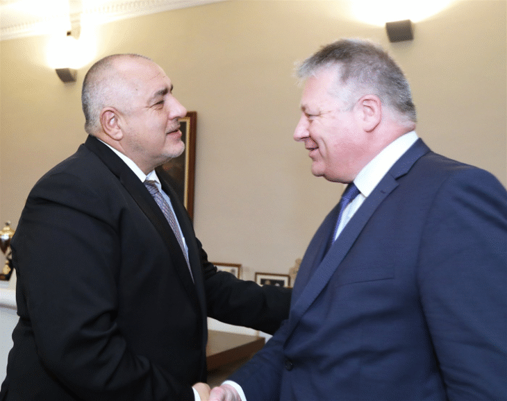 Премиерът Борисов се срещна с президента на Федералната разузнавателна служба на Германия Бруно Кал