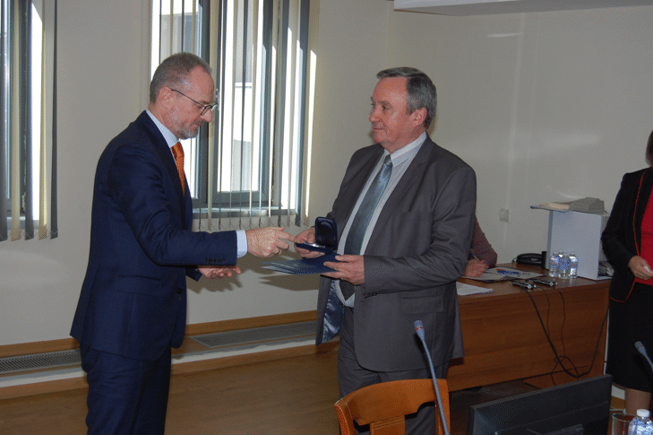 Съдийската колегия връчи отличия на единадесет съдии, поощрени по чл. 303 от Закона за съдебната власт