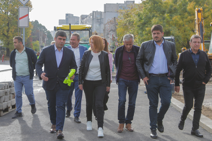 От 31 октомври възстановяваме движението по изцяло обновената ул.“Кукуш“, съобщи кметът на София Йорданка Фандъкова