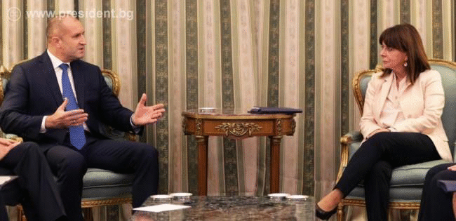 Президентът Румен Радев: България и Гърция са пример, че на Балканите може да има мир, добросъседство и ползотворно сътрудничество