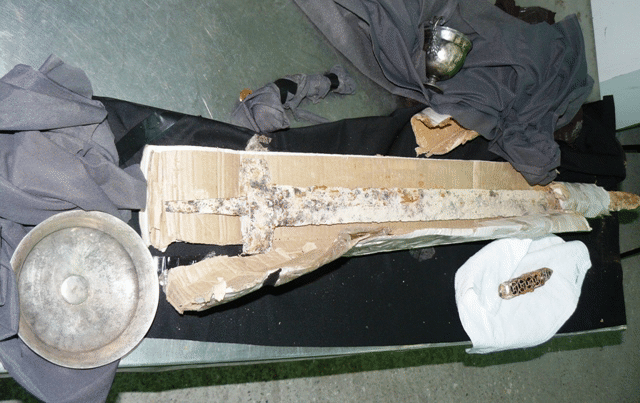 Антични предмети задържаха митнически служители на Митница Лом в района на Дунав мост 2