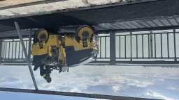 Монтиран е реставрираният парапет в затворения за основен ремонт 320-метров участък на Дунав мост при Русе