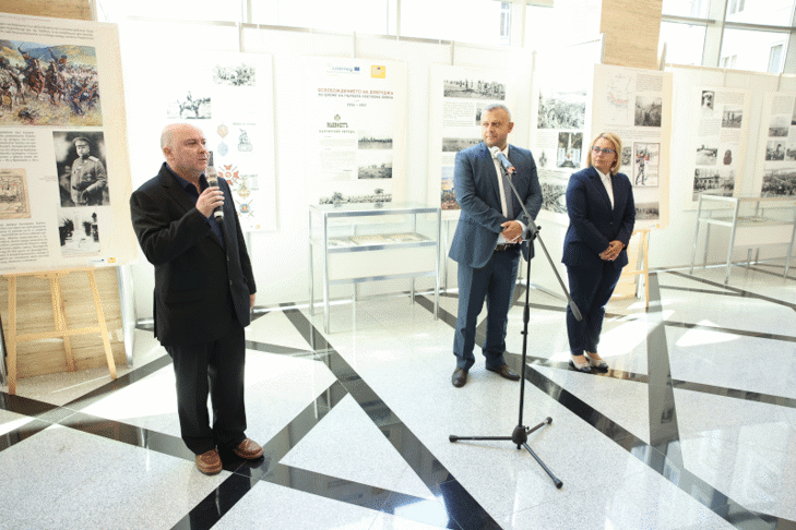 Фотодокументалната изложба „Освобождението на Добруджа по време на Първата световна война 1916-1917 г.“ беше открита в Народното събрание