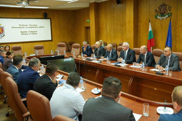 Ръководството на МВР се срещна с представители на Националното сдружение на общините