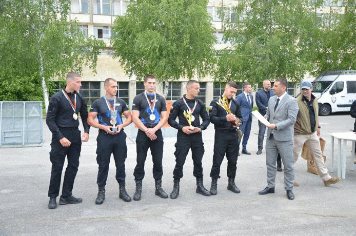 Вторият отбор на АМВР зае първото място в Открития тактически турнир