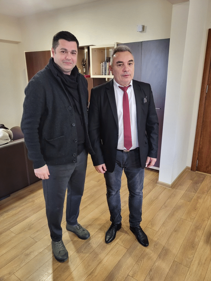 Министърът На Културата Кръстю Кръстев Пожела Успех На Режисьора Богдан Петканин, Който Пое Директорския Пост В Дт „Адриана Будевска“ В Бургас