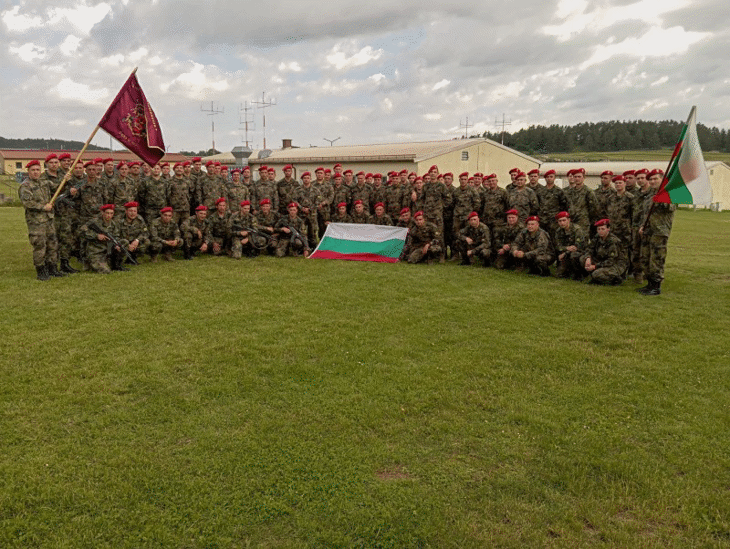 Българските военнослужещи от Сухопътните войски се представиха отлично в многонационалното учение „Combined Resolve 24-02“