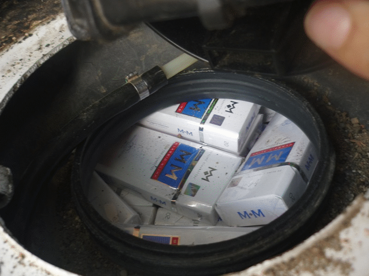 Контрабандни цигари в резервоар на „Мерцедес“ откриха митническите служители на ГКПП Капитан Петко войвода