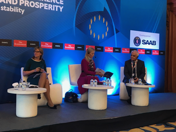 Заместник-министърът на отбраната Атанас Запрянов участва в конференцията  на тема „В търсене на съгласувана сигурност за растеж и просперитет: Стълб за стабилността в Европа“