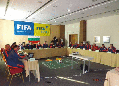 FIFA seminar - a new step in the process of Bulgarian refereeing development