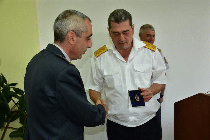 „Почетен знак на МВР“ - III степен за главен инспектор Кирил Василев от РСПБЗН - Враца