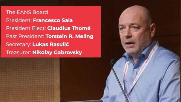 Чл.-кор. проф. д-р Николай Габровски бе избран за член на Изпълнителния комитет и финансов отговорник на Европейската асоциация на неврохирургичните дружества (EANS)