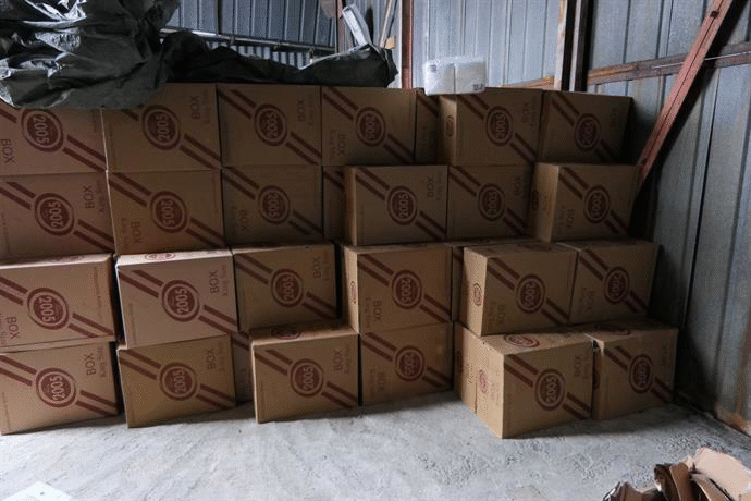 Служители на ГДБОП разкриха нелегален внос на огромно количество цигари