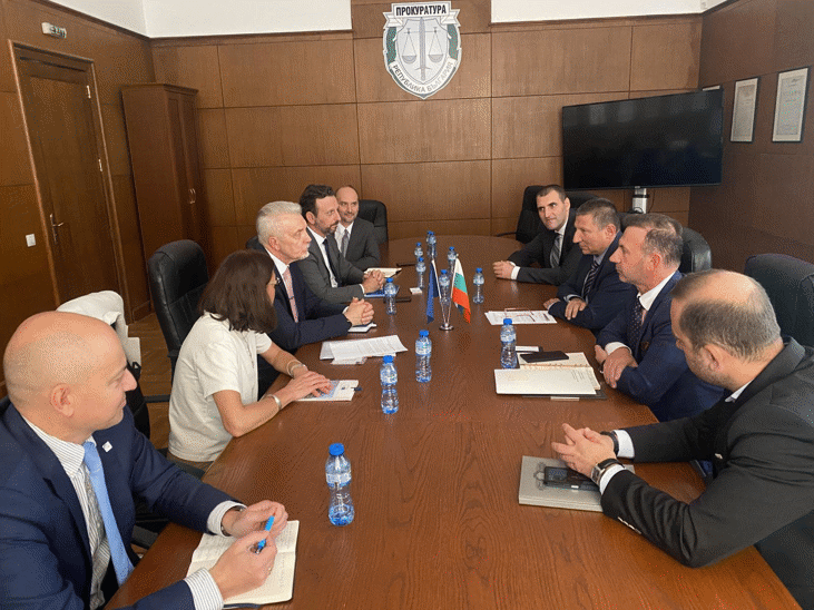 Acting Prosecutor General Borislav Sarafov held a working meeting with Europol representatives