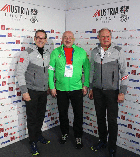 Министър Кралев и австрийският вицеканцлер Щрахе обсъдиха общите теми в сектор спорт по председателството на Съвета на ЕС