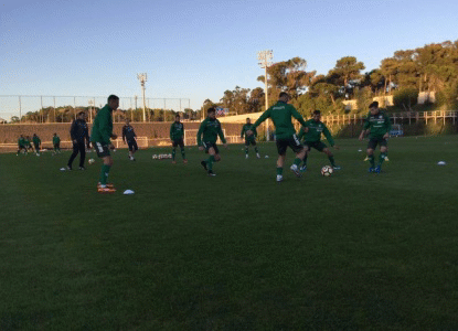 "А" отборът проведе първа тренировка в Лисабон