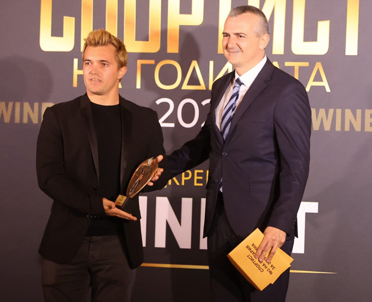 Министър Димитър Илиев присъства на церемонията "Спортист на годината 2025"