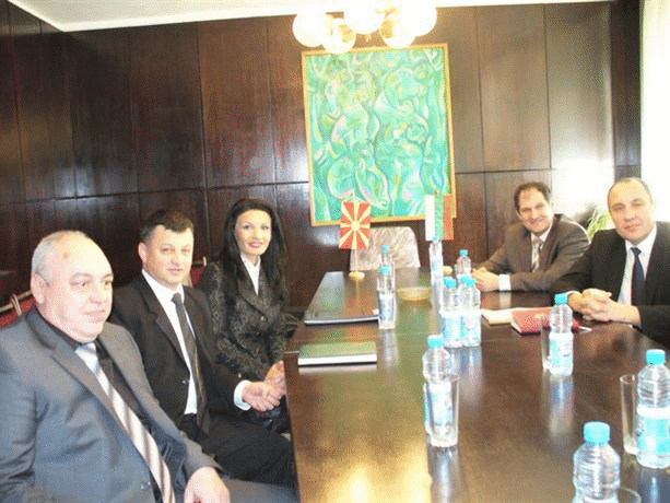 Работна среща на представители на Министерствата на вътрешните работи на България и Македония