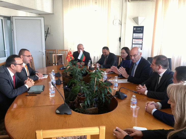 ЕНЕРГИЙНИТЕ РЕГУЛАТОРИ НА БЪЛГАРИЯ И МАКЕДОНИЯ ОБСЪДИХА КОНКРЕТНИ ТЕМИ ЗА ЗАДЪЛБОЧАВАНЕ НА ДВУСТРАННОТО СЪТРУДНИЧЕСТВО