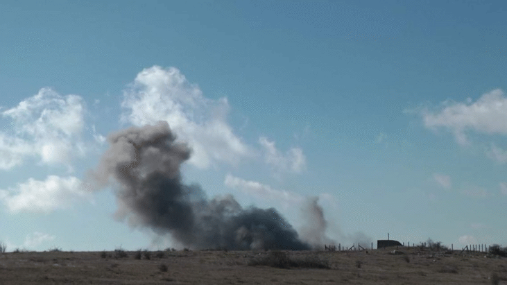 Специализирани екипи от Българската армия унищожиха на полигон Сливница  авиобомбата, открита в центъра на София