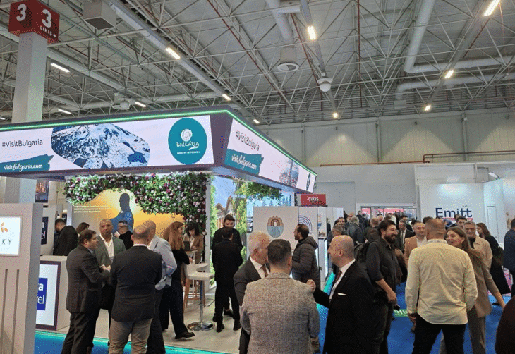 България получи отличие за най-впечатляващ национален щанд на международното изложение EMITT 2026 в Турция