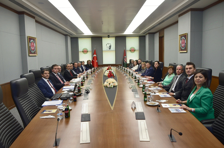 Acting Prosecutor General Borislav Sarafov held a working meeting with the Prosecutor General of the Republic of Türkiye Bekir Şahin
