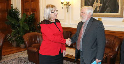 Проблемът за миграцията на младите хора беше сред темите на срещата на председателя на парламента Цецка Цачева с председателя на Европейския икономически и социален комитет Георгиос Дасис