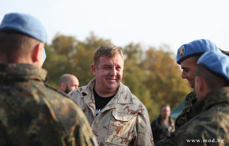 Министърът на отбраната Красимир Каракачанов: Българската армия ще съществува, защото има доблестни воини като вас, готови да изпълнят своя дълг към нацията