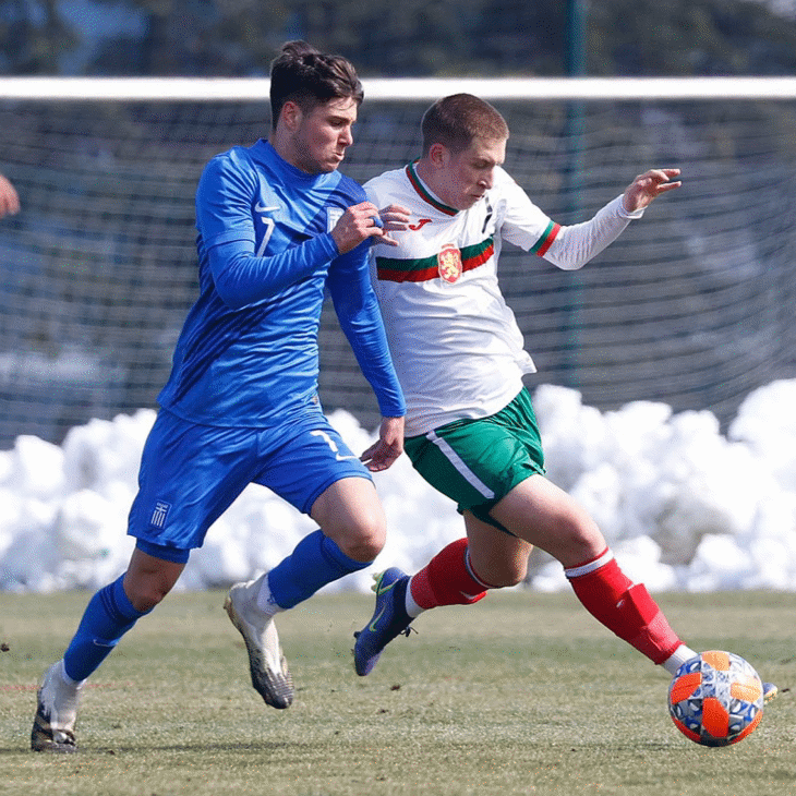 България U17 загуби с 1:3 от Гърция U17 във втората си контрола