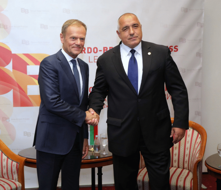 Премиерът Борисов и Доналд Туск обсъдиха подготовката на срещата на Западните Балкани през май в София