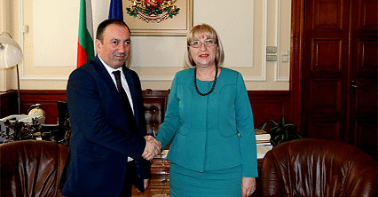 Председателят на Народното събрание Цецка Цачева разговаря с министъра на външните работи на Босна и Херцеговина Игор Црнадак
