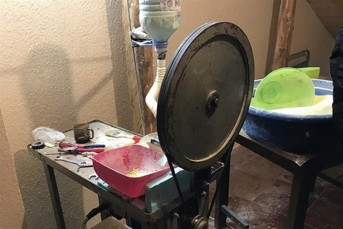 Лаборатория за производство на амфетамин е неутрализирана в процес на таблетиране