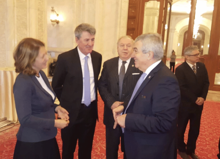 Българска парламентарна делегация, водена от председателя на Комисията по външна политика Джема Грозданова, участва в Букурещ в Тристранната среща на парламентарните комисии по външни работи на България, Румъния и Сърбия