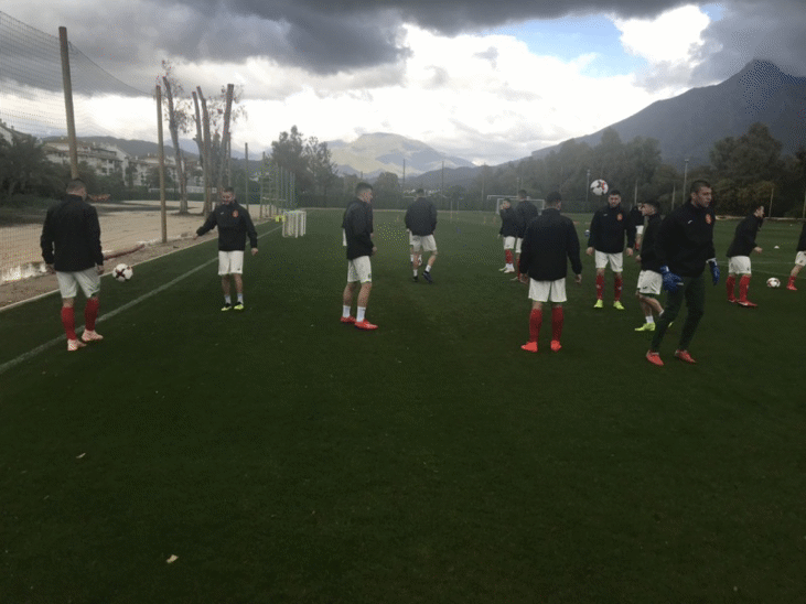 България U21 вече се подготвя в Марбея