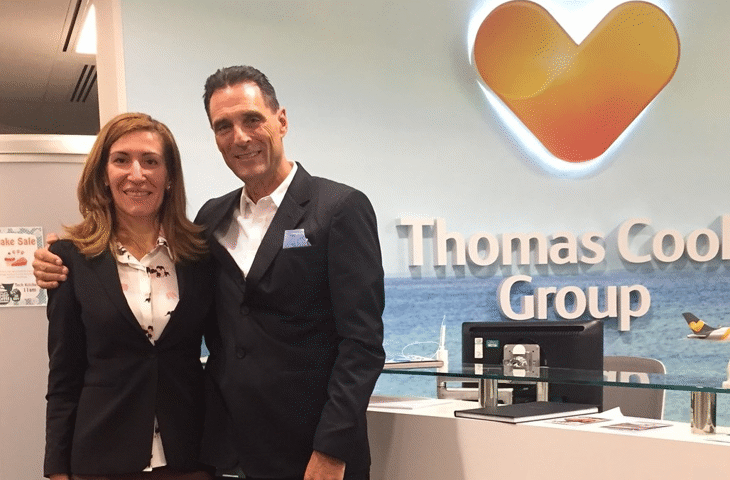 Министър Ангелкова се срещна с Петер Фанкхаузер, генерален изпълнителен директор на Томас Кук Груп и Бьорн Сандстрьом, главен търговски мениджър на туроператора