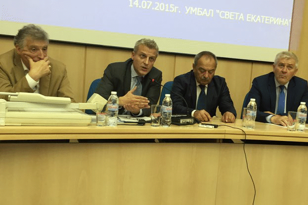 Министър  Москов присъства на работна среща на БЛС на тема "Акредитационен съвет и национални експертни лекарски бордове"