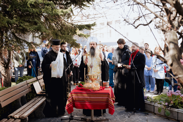 Патриахът благослови пироговци в Световния ден на здравето 7 април