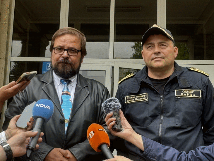 Варненски полицаи задържаха двама чужденци след стрелба в центъра на града