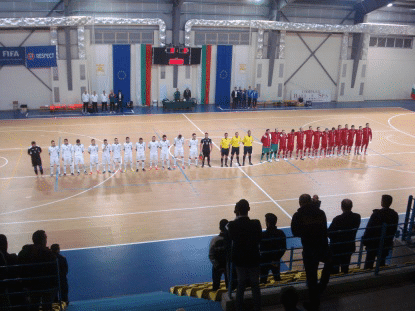 България завърши 2:2 с Дания в първата си евроквалификация по футзал