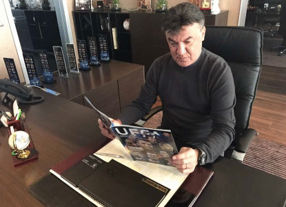 UEFA Direct със специален материал за откриването на "Дома на футбола"