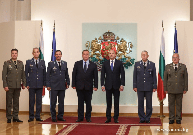 Военнослужещи от Българската армия са удостоени с висше военно звание