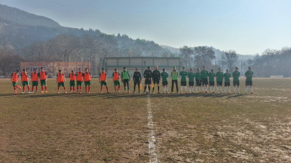 Юношите до 17 г. победиха Пирин U-17 с 6:1 в учебна игра