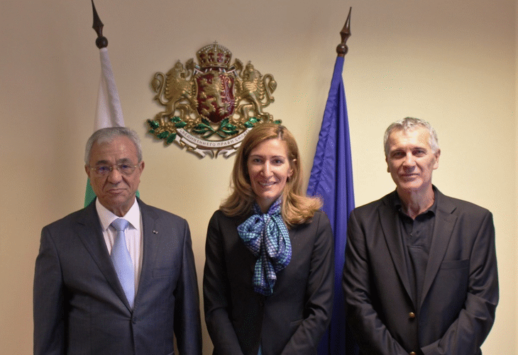 Министър Ангелкова се срещна с президента на FIJET Тижани Хаддат