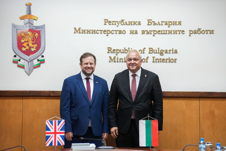 Министър Иван Демерджиев проведе среща с британския държавен министър по въпросите на Европа, Северна Америка и отвъдморските територии Стивън Даути