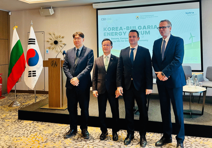 Министър Жечо Станков: България и Република Корея споделят обща визия за чиста, сигурна и конкурентна енергетика